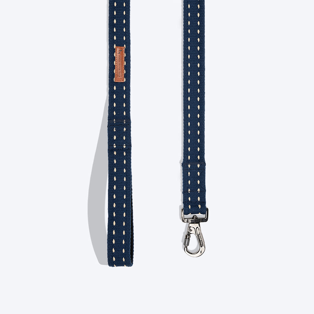 HUFT Trot Along Dog Leash - Navy Blue - Heads Up For Tails