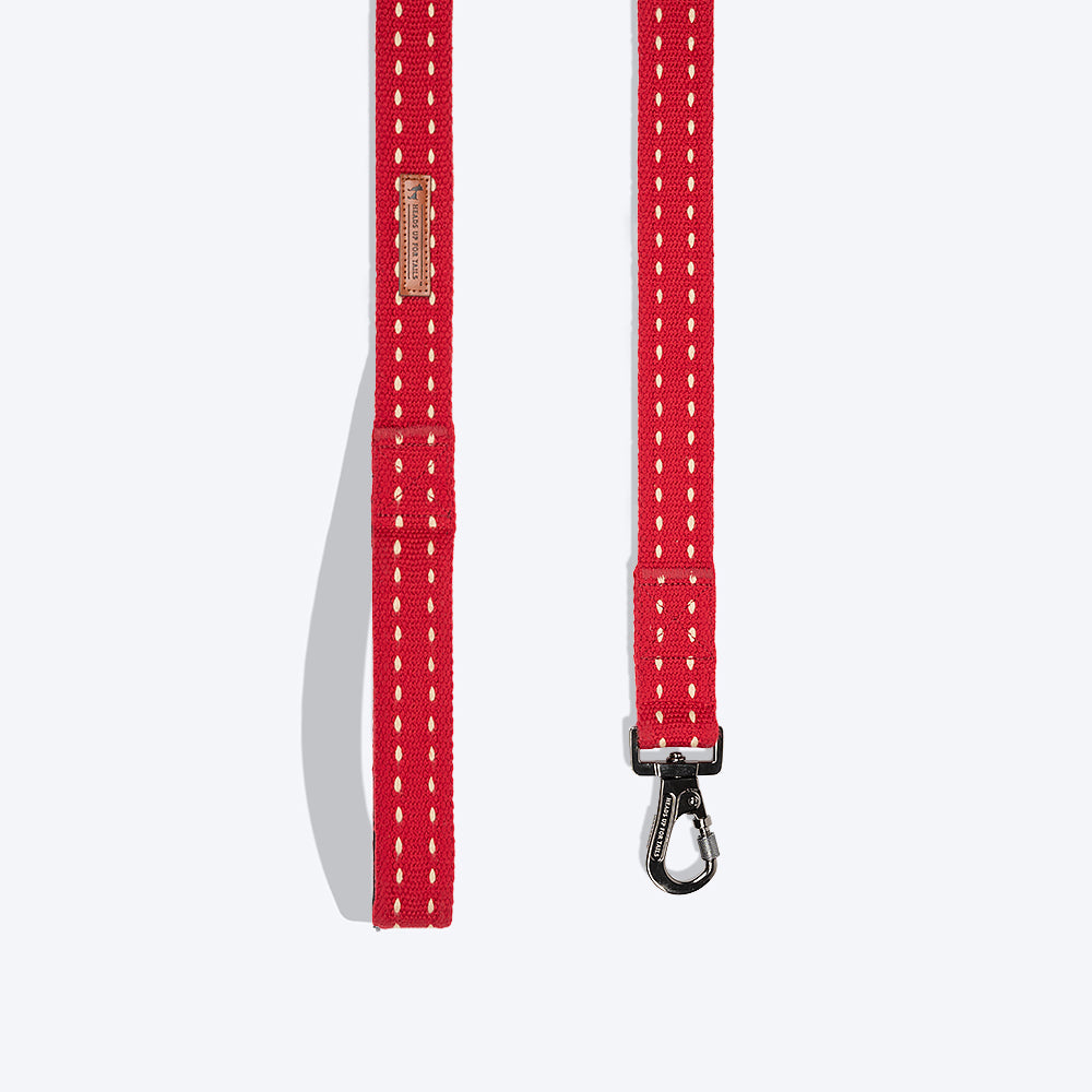HUFT Trot Along Dog Leash - Maroon - Heads Up For Tails