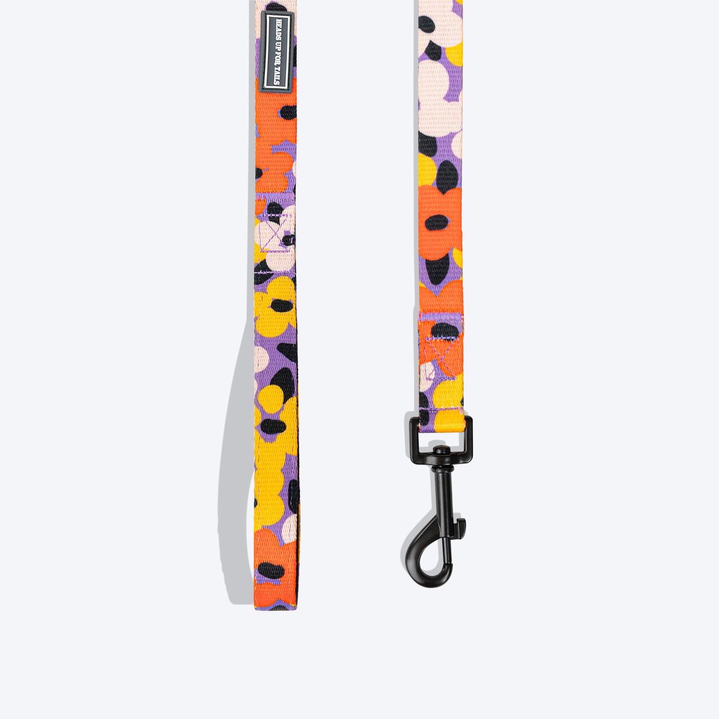 HUFT Misfit Meadow Printed Dog Leash - Purple - Heads Up For Tails