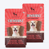 HUFT Chewbarks Dog Soft Chew Strips Treats - Roasted Lamb - 30gm - Heads Up For Tails