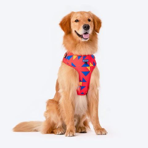 HUFT Crimson Thrill Dog Adjustable Harness - Heads Up For Tails