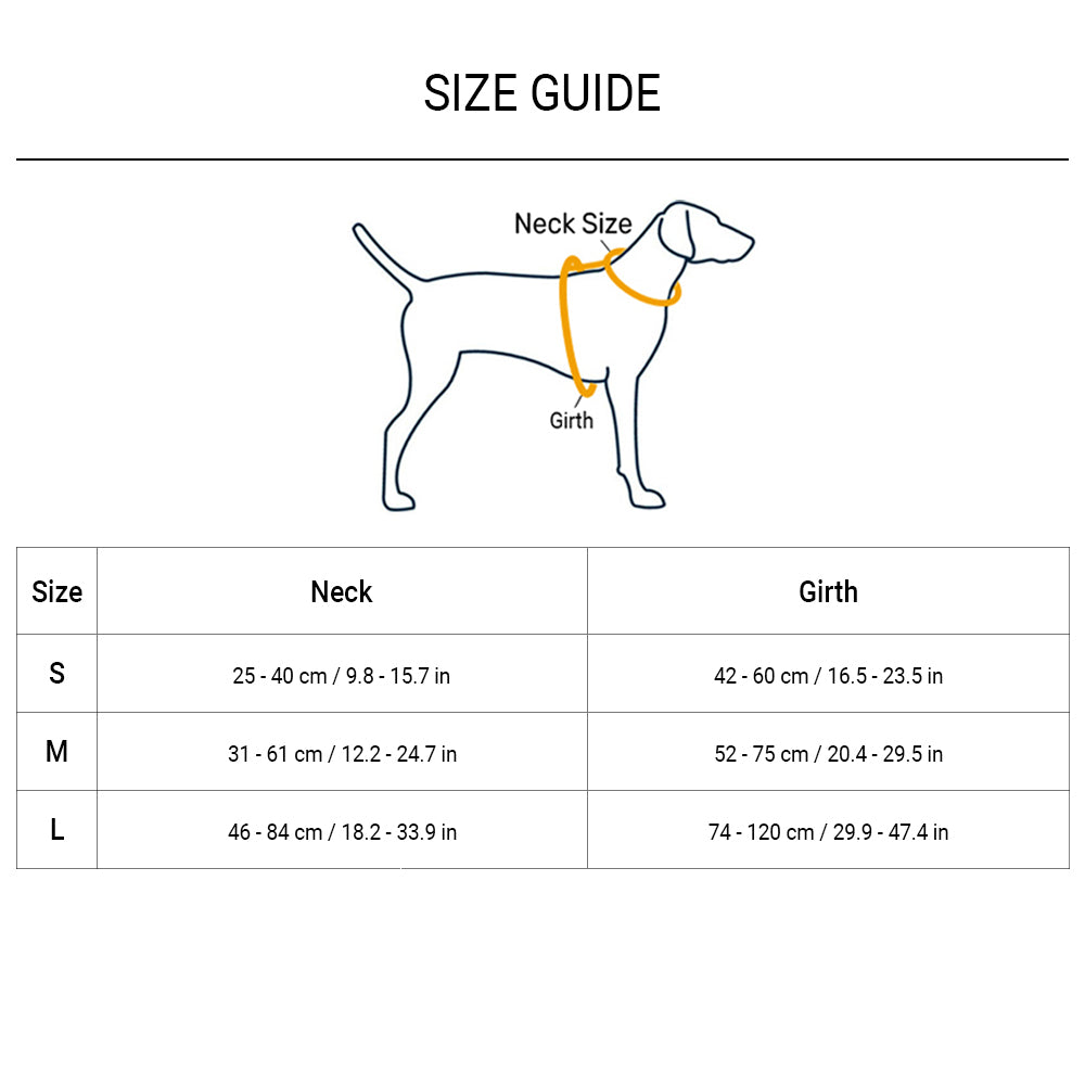 HUFT Essentials Nylon Dog H-Harness - Orange - Heads Up For Tails
