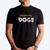 HUFT Twinning - Easily Distracted T-Shirt For Humans - Black - Heads Up For Tails