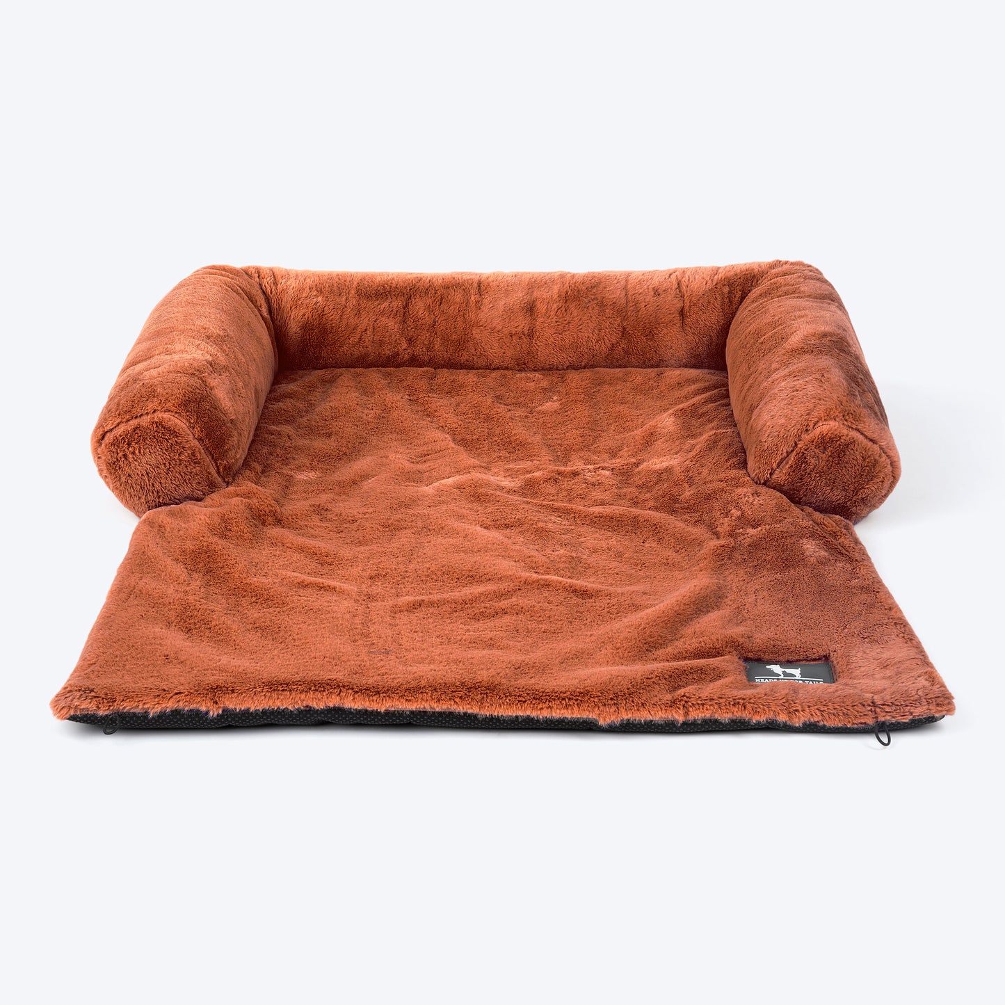 HUFT Made To Order Fluffy Dreams Sofa Protector For Dog - Dark Brown