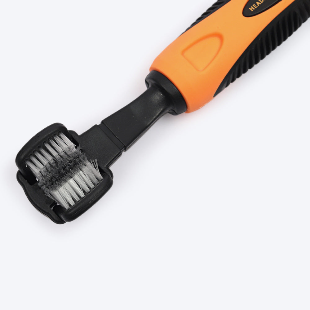 HUFT Toothbrush for Dogs - Orange - Heads Up For Tails