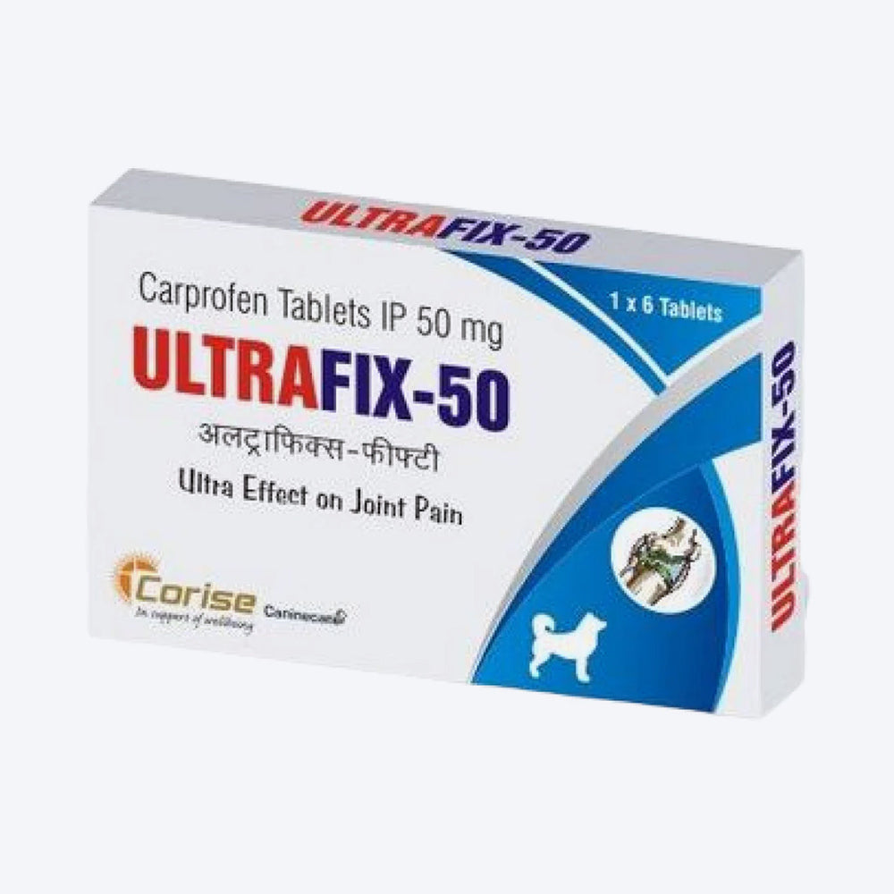 Corise Ultrafix 50Mg Tablets For Dog & Cat - 2x6 Tablets - Heads Up For Tails