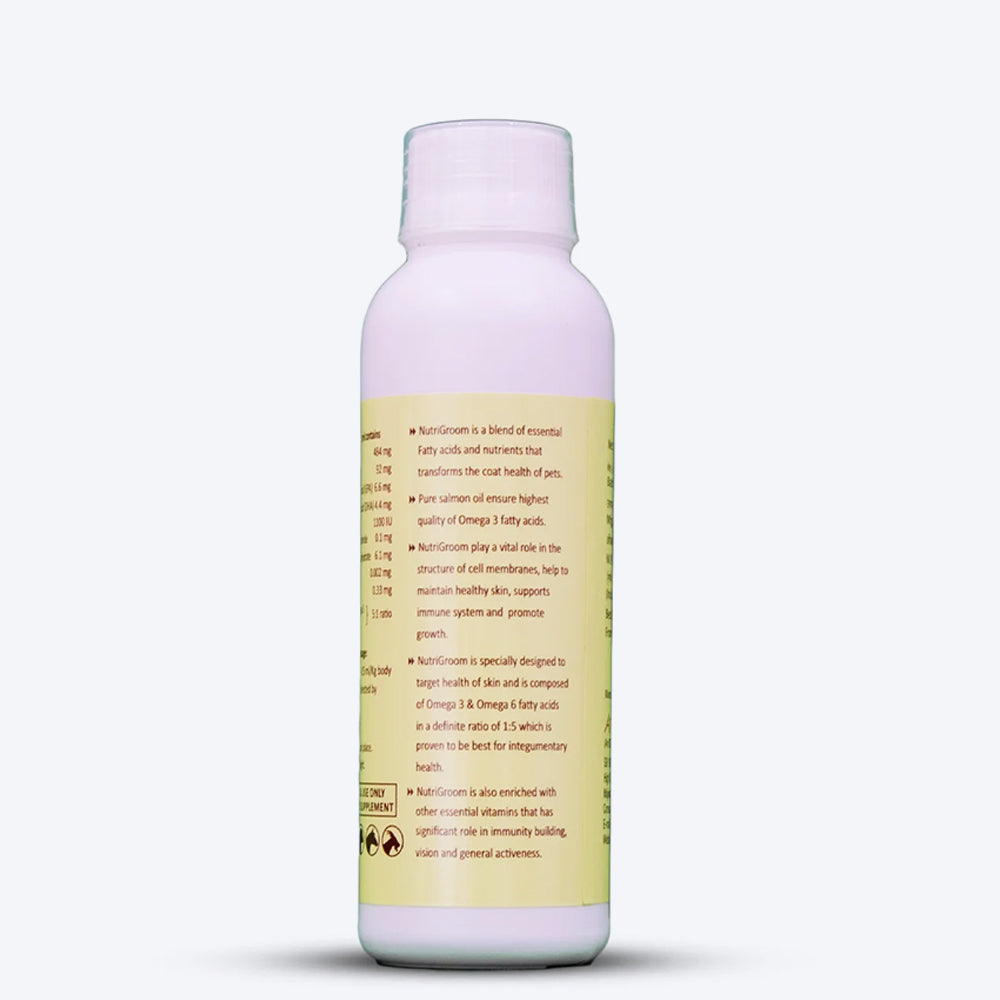 AreionVet NutriGroom Syrup For Dog and Cat - 200 ml - Heads Up For Tails