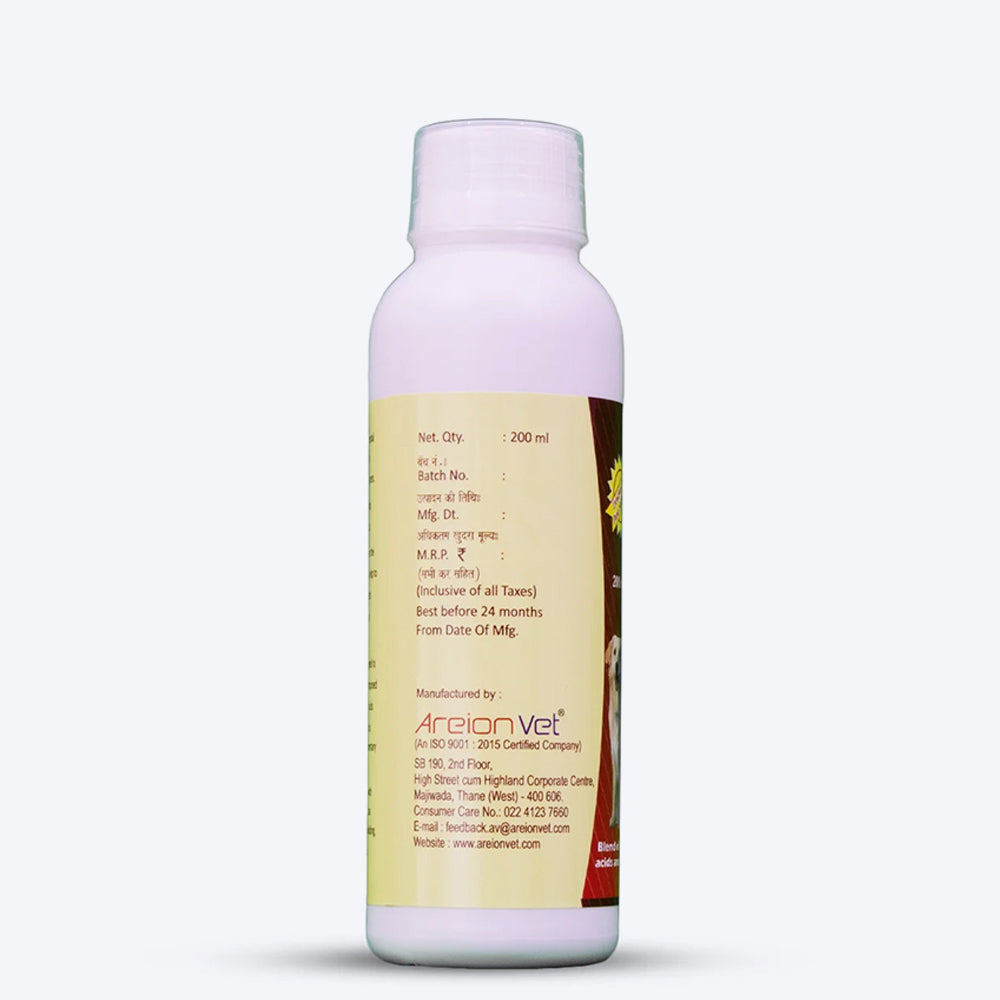 AreionVet NutriGroom Syrup For Dog and Cat - 200 ml - Heads Up For Tails