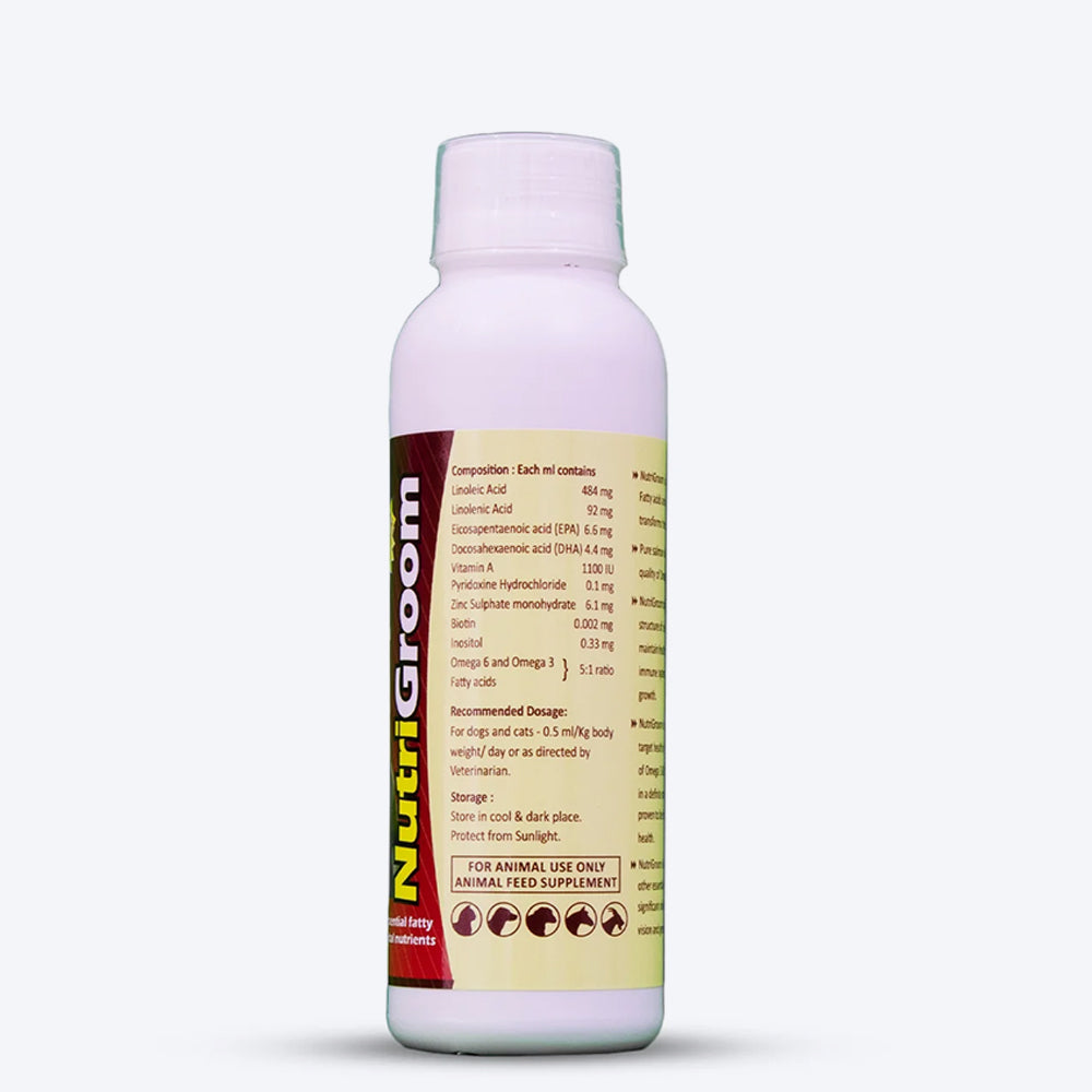 AreionVet NutriGroom Syrup For Dog and Cat - 200 ml - Heads Up For Tails
