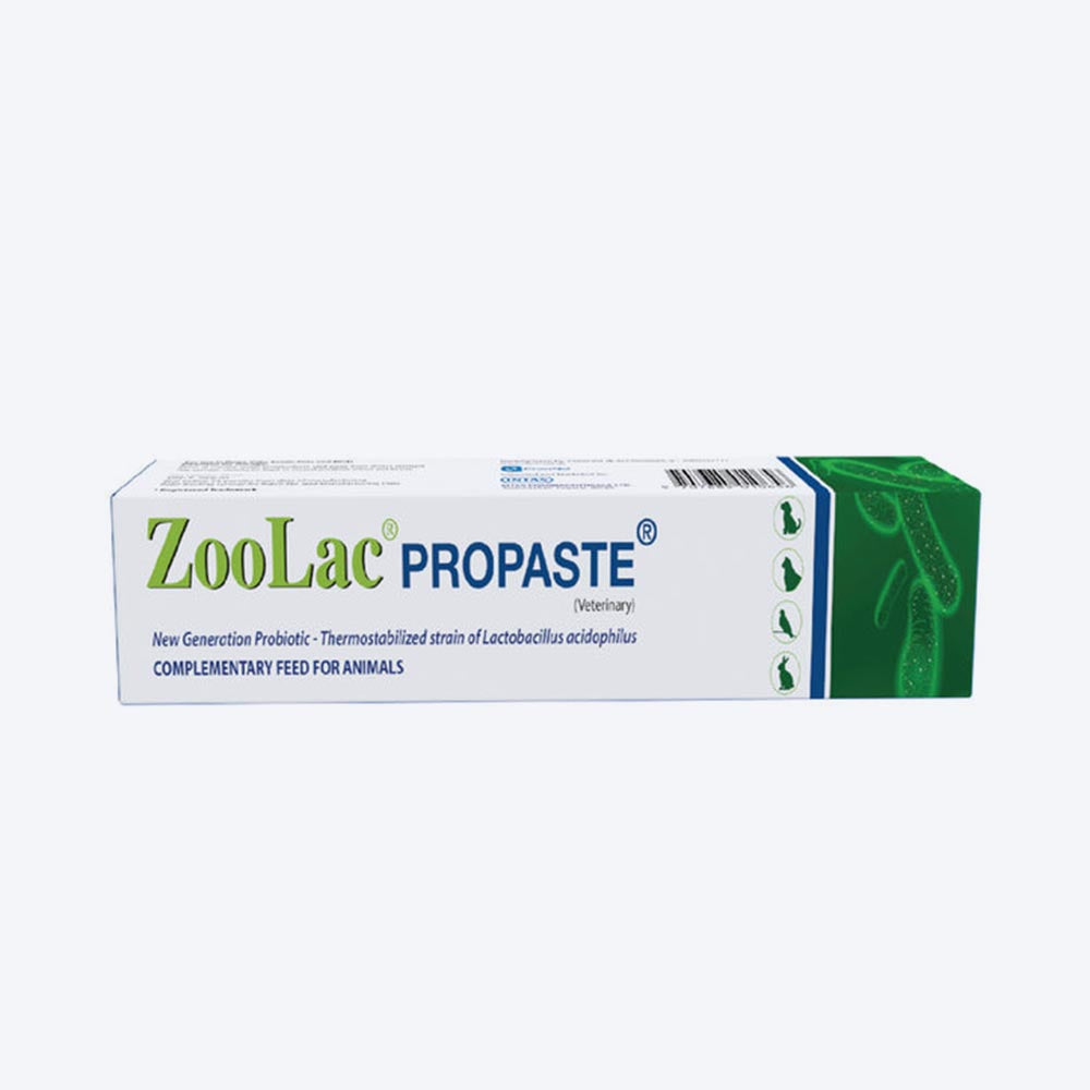 Intas Zoolac Propaste Probiotics For Dog and Cat - 15 ml - Heads Up For Tails