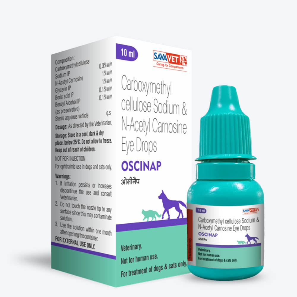 Savavet Oscinap Eye Drops For Cat & Dogs - 10ml - Heads Up For Tails
