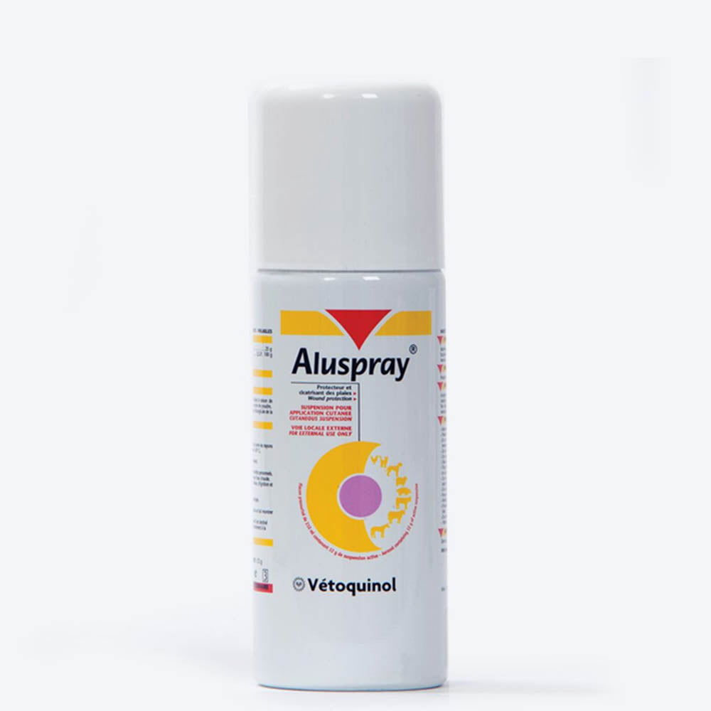 Vetoquinol Aluspray Awd Wound Care Antiseptic Spray for Dog and Cat - 75 ml - Heads Up For Tails