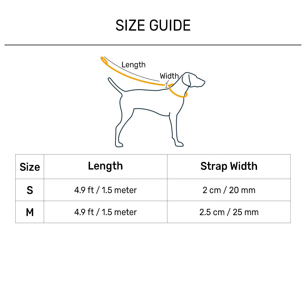 HUFT Misfit Meadow Printed Dog Leash - Purple_09