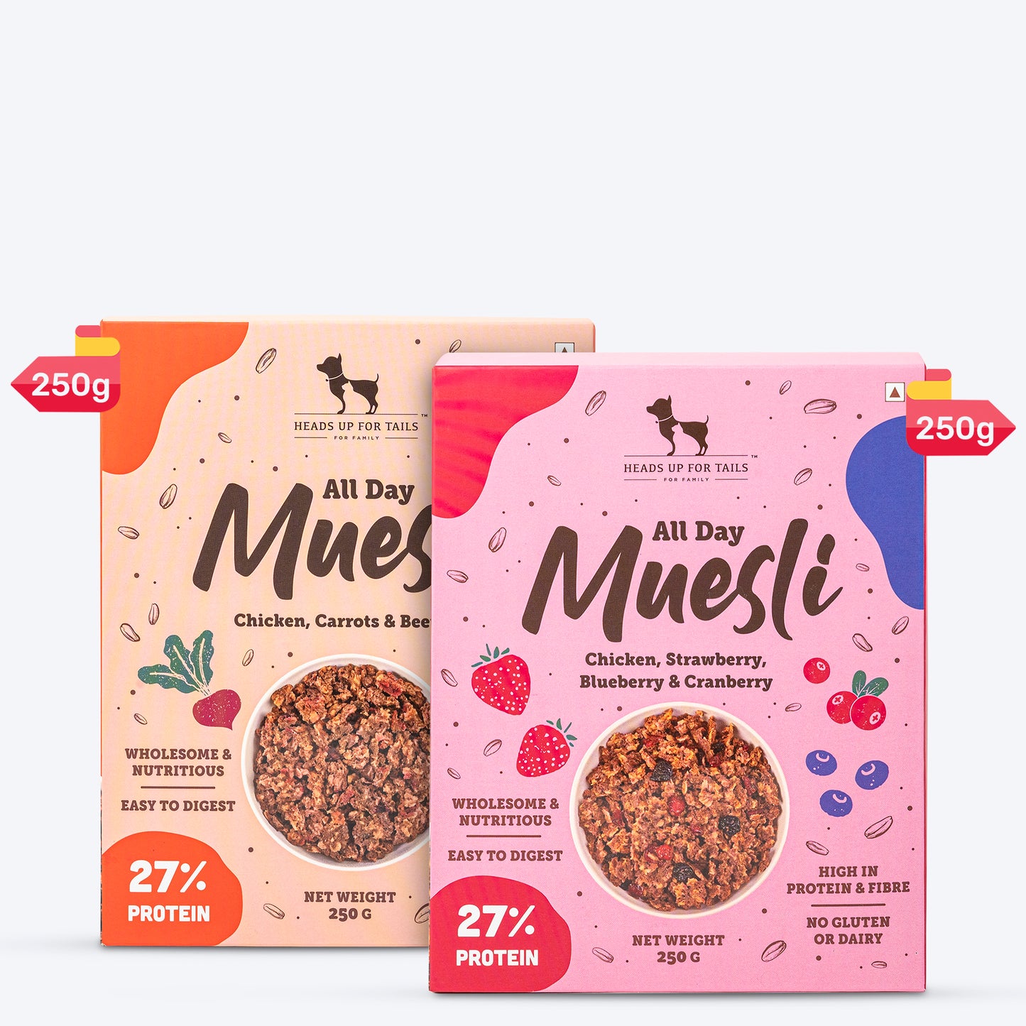 HUFT On-The-Go Muesli Combo For Dog - Heads Up For Tails