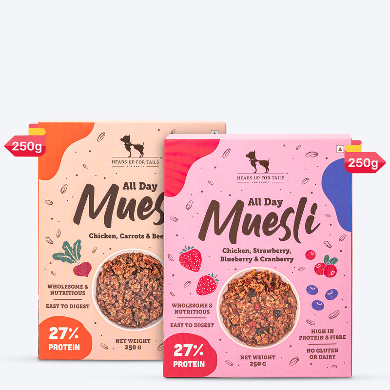 HUFT On-The-Go Muesli Combo For Dog - Heads Up For Tails