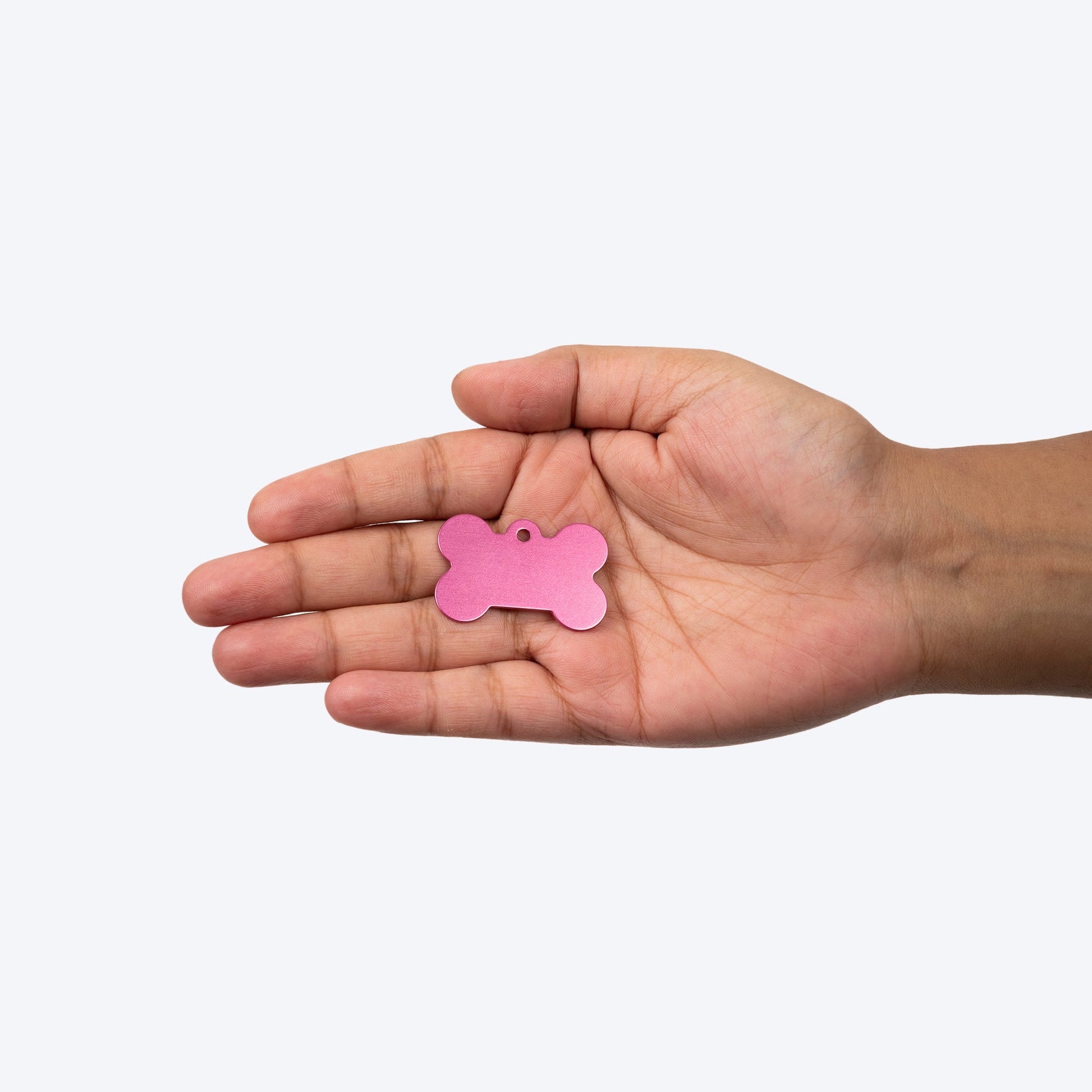 HUFT Personalised Dog Name Tag - Bone - 0.7 x 1.3 inch - Heads Up For Tails