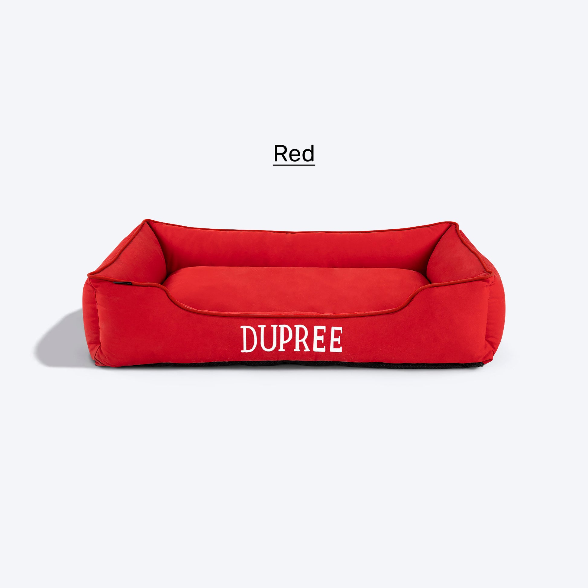 HUFT Personalised Lounger Dog Bed - Available in multiple colors (Free Cushion) - Heads Up For Tails