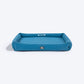HUFT Personalised Orthopedic Lounger Dog Bed - Blue - Heads Up For Tails