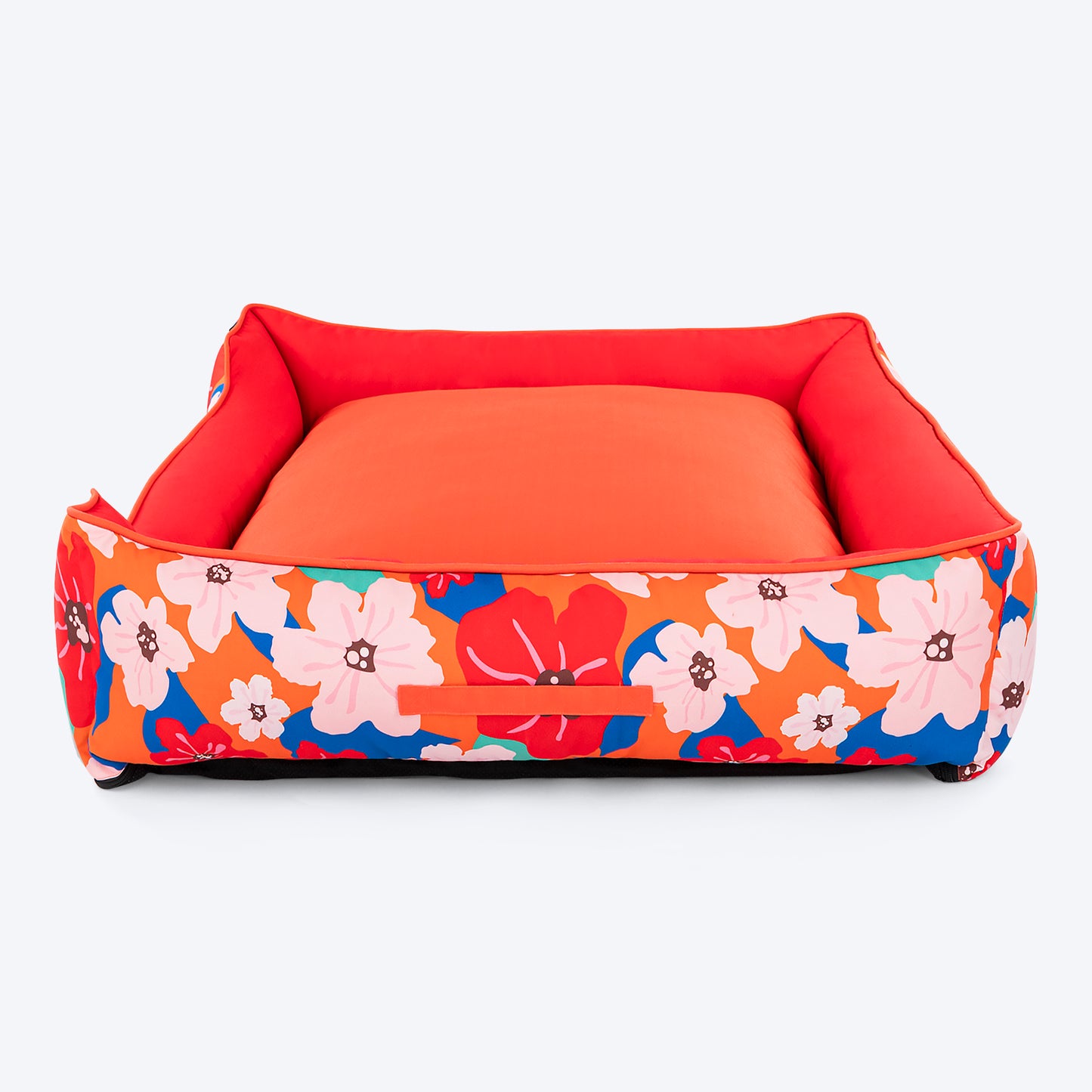 HUFT Petal Play Lounger Dog Bed - Orange - Heads Up For Tails