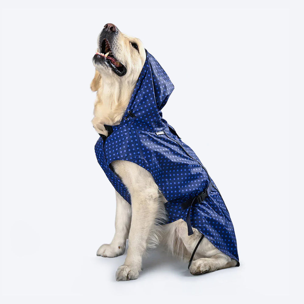 HUFT Polka Drops Dog Raincoat - Heads Up For Tails