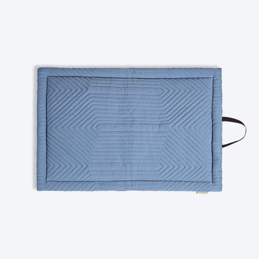HUFT Quilted Jersey Dog Mat - Forever Blue - Heads Up For Tails