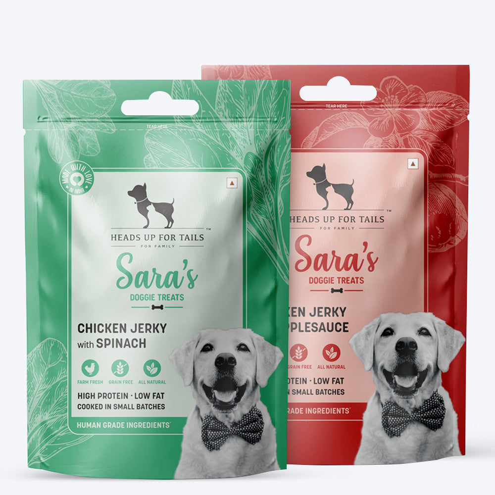 HUFT Holly Jolly Treats For Dogs - Combo - Heads Up For Tails