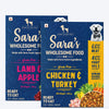 Sara's Wholesome Grain-Free Dog Food Combo - 2x300 gm - Heads Up For Tails