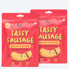 HUFT Sassy Sausage Bacon With Real Chicken Air-Dried Dog Treats - 100 g - Heads Up For Tails