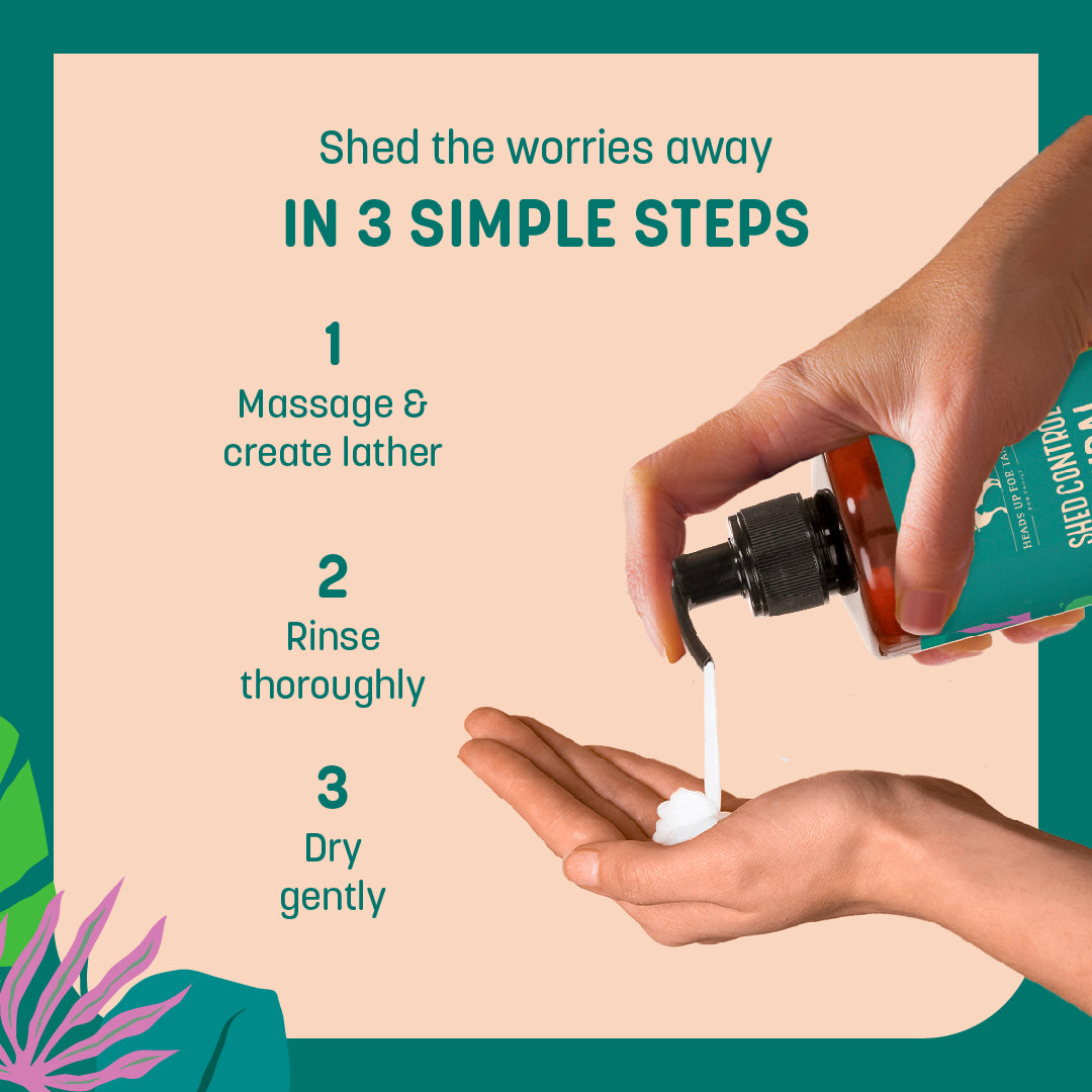 HUFT Shed Control Natural Shampoo For Dogs - Heads Up For Tails