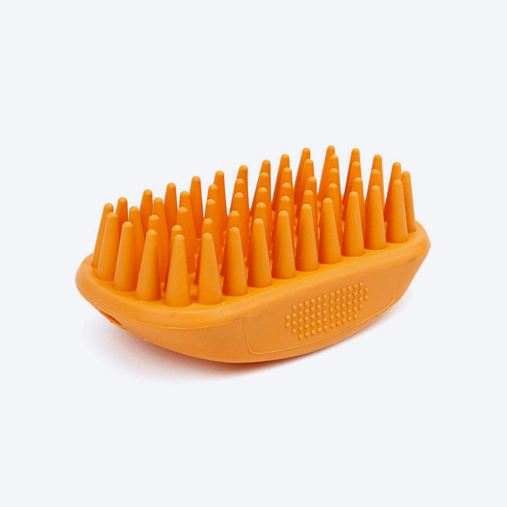 HUFT Silicon Pet Grooming Brush - Heads Up For Tails