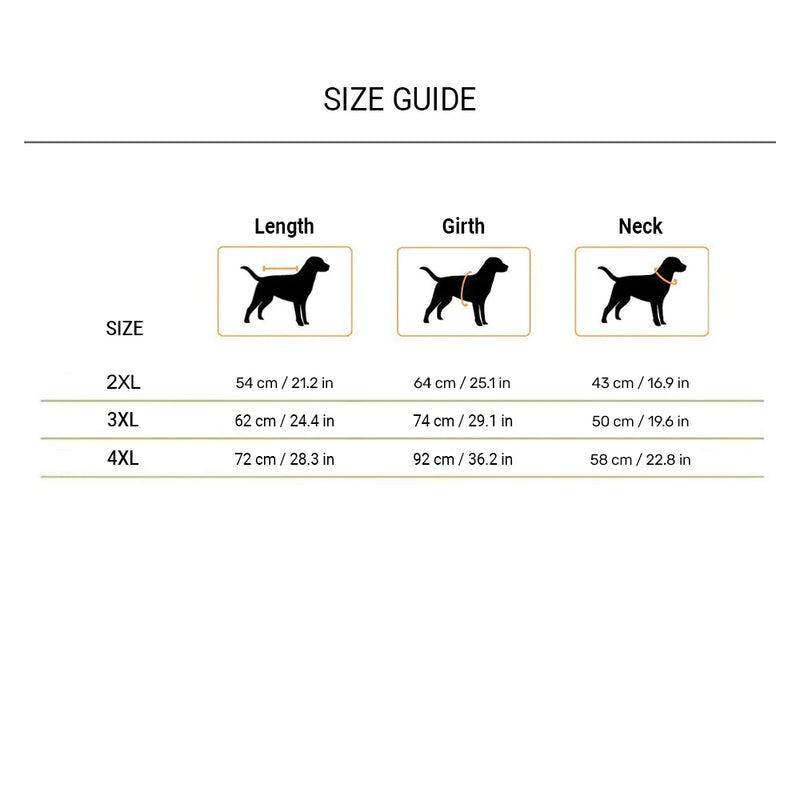 HUFT Snuggle Streetie Foundation Dog Jacket - Pack Of 3 - Heads Up For Tails