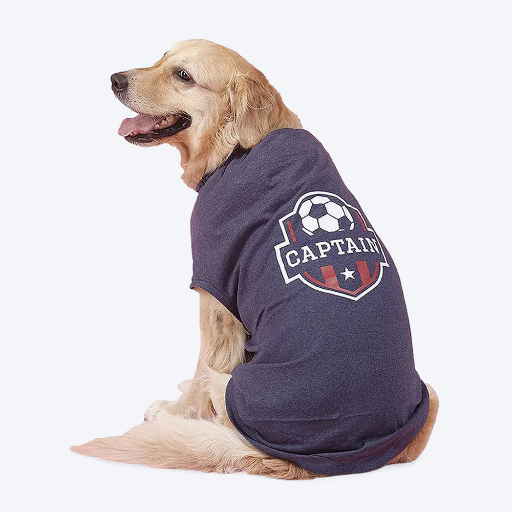 HUFT Sports Captain Dog T-Shirt - Heads Up For Tails