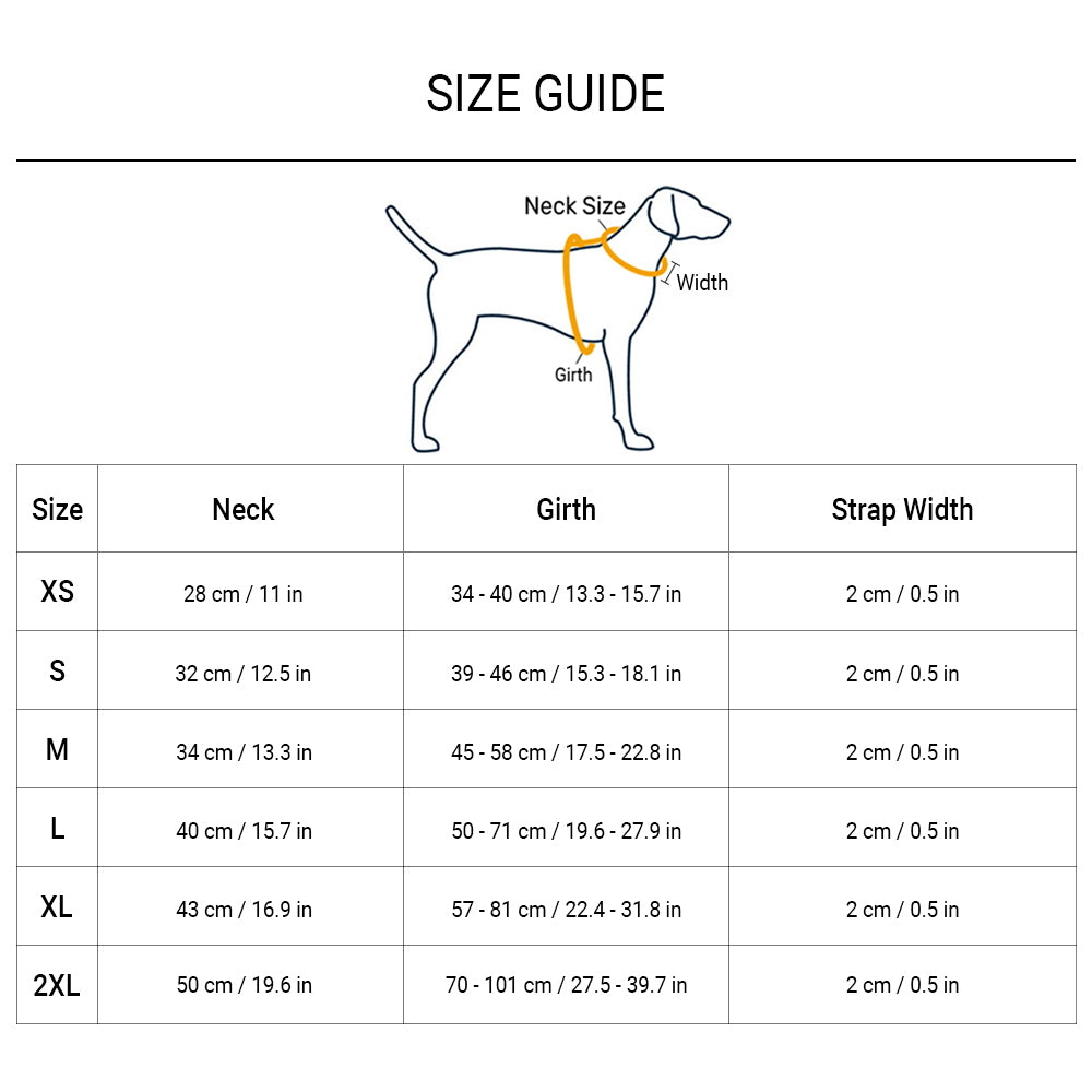 HUFT Summer Love Reversible Harness For Dogs - Sky Blue - Heads Up For Tails