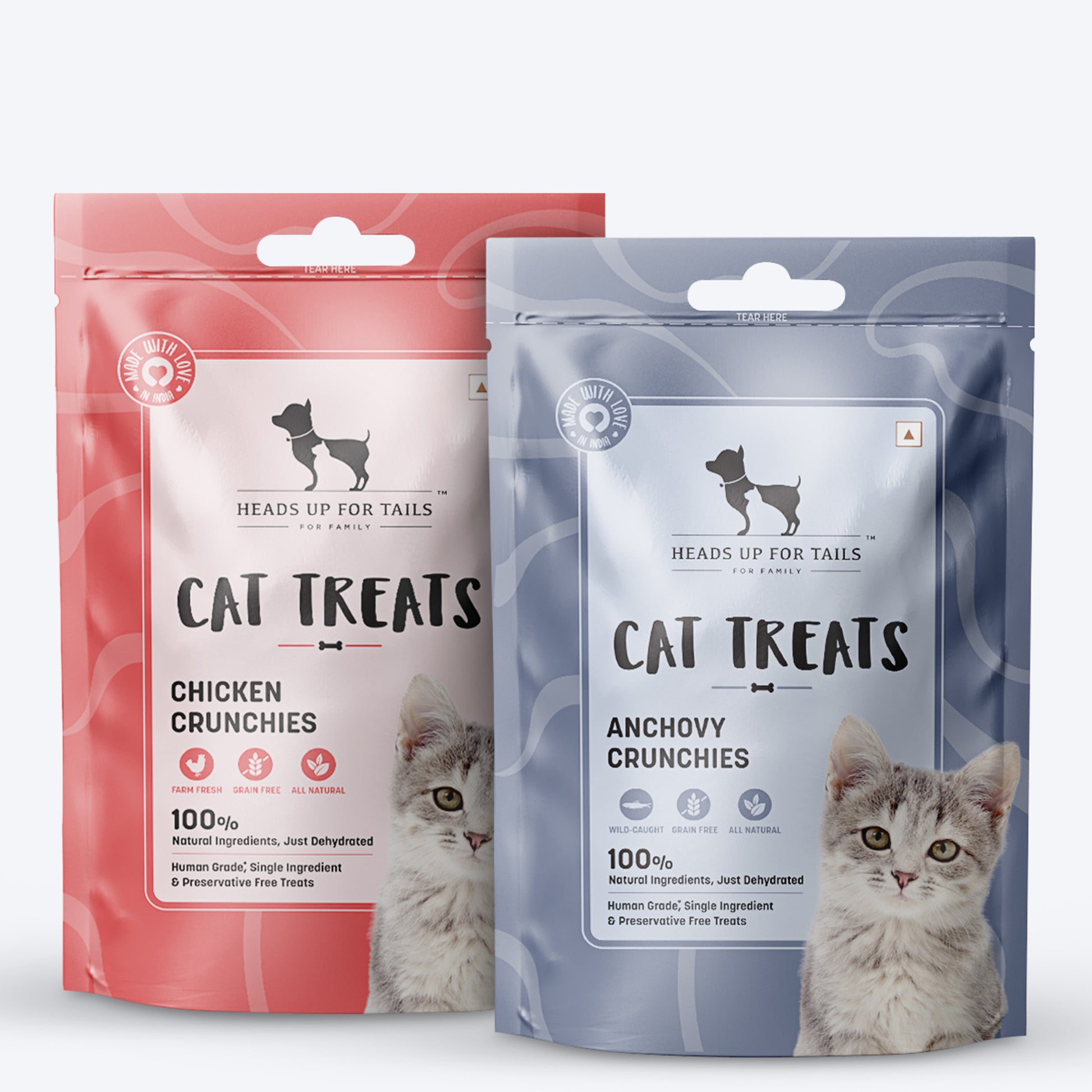 HUFT Surf & Turf Bites Cat Treats Combo - Heads Up For Tails