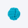 HUFT Classic Knotted Rope Ball Toy For Dog - Blue - Heads Up For Tails