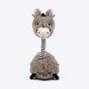 HUFT Long-Ey Donkey Squeaky Plush Toy For Dog - Brown - Heads Up For Tails