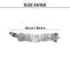 HUFT Slinky Raccoon Squeaky Plush Toy For Dog - Grey - Heads Up For Tails
