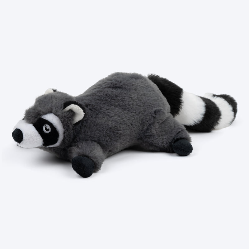 HUFT Wild Ricky Squeaky Plush Toy For Dog - Grey - Heads Up For Tails