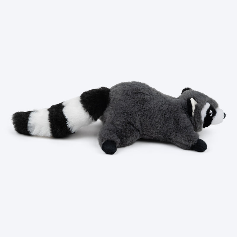 HUFT Wild Ricky Squeaky Plush Toy For Dog - Grey - Heads Up For Tails
