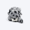 HUFT Wild Leo Squeaky Plush Toy For Dog - Grey - Heads Up For Tails