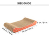 HUFT Feline Frenzy Cat Scratcher - Orange - Heads Up For Tails