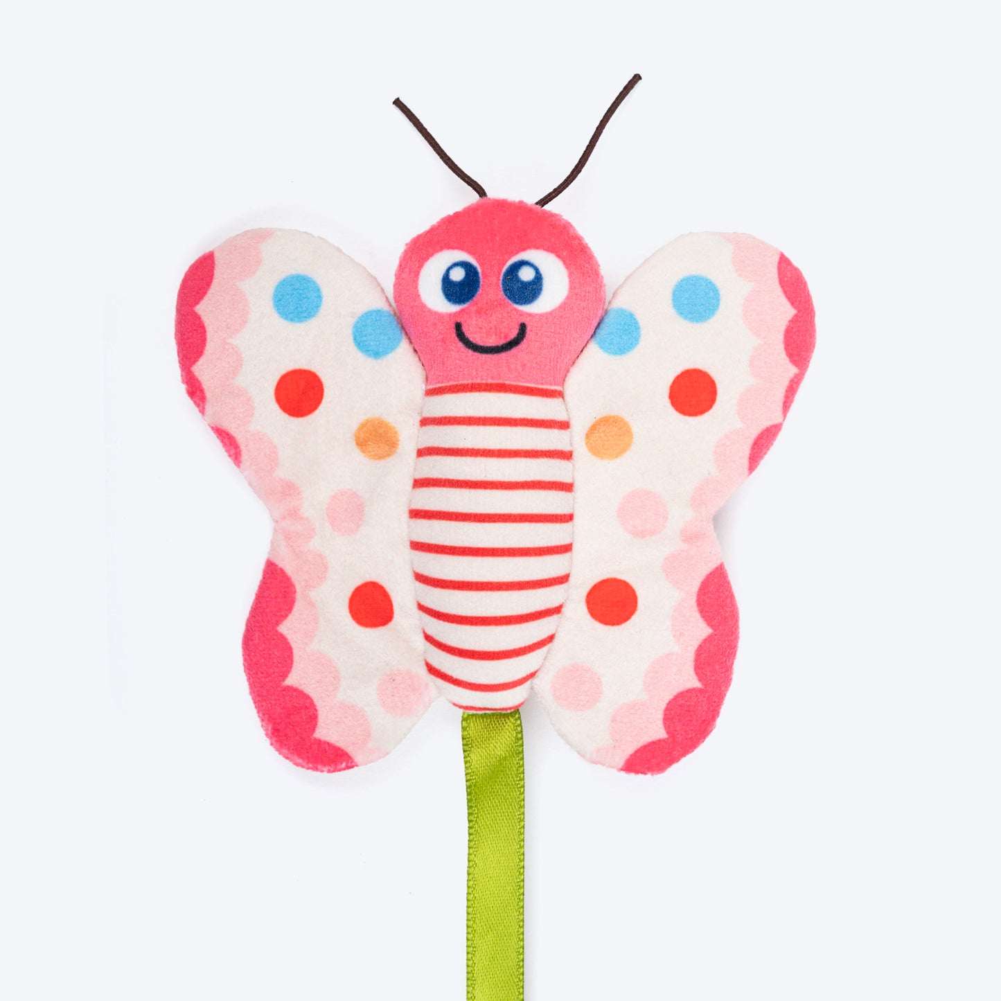 HUFT Flufferfly Plush Toy With Catnip For Cat - Multicolor - Heads Up For Tails