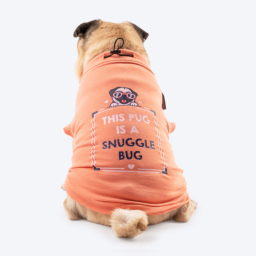 HUFT This Pug Is A Snuggle Bug Dog T-shirt - Heads Up For Tails