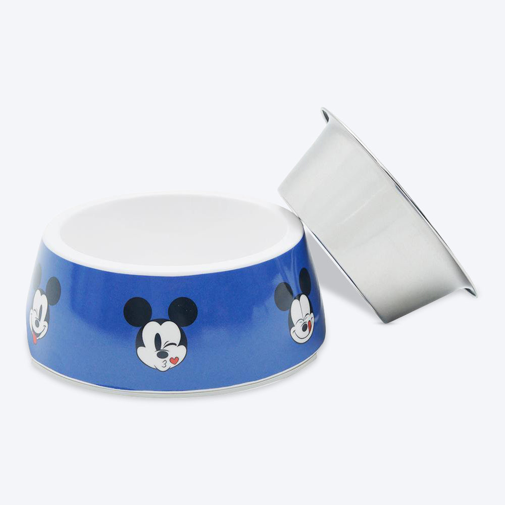 HUFT X©Disney Mickey Dinner Dog Bowl - Heads Up For Tails
