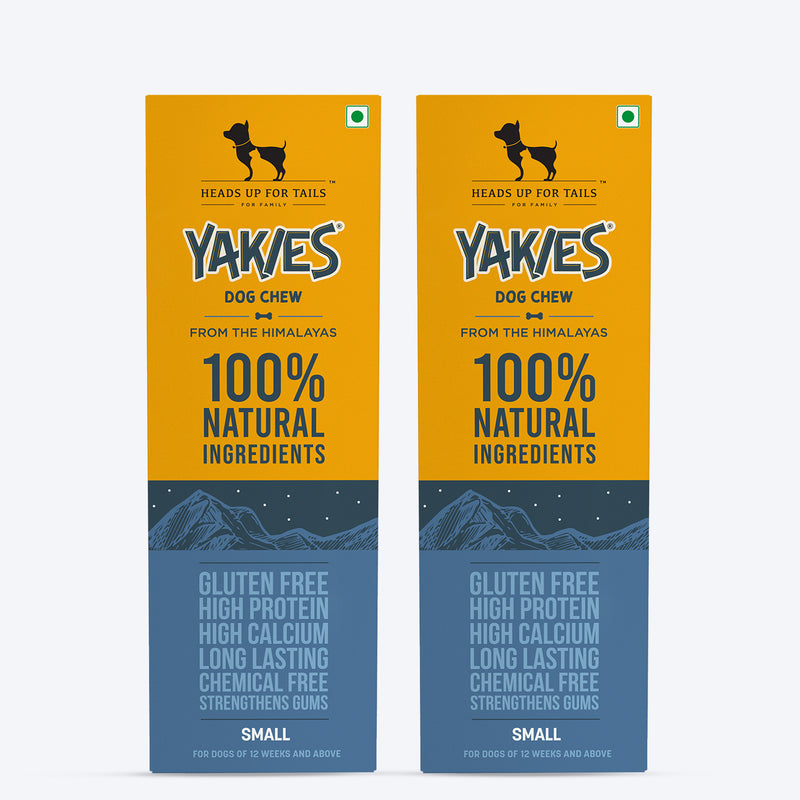 HUFT Yakies Vegetarian Natural Chew Bone - Heads Up For Tails