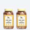 HUFT Yummy In My Tummy Banana & Oats Vegetarian Dog Biscuits - 800 gm - Heads Up For Tails