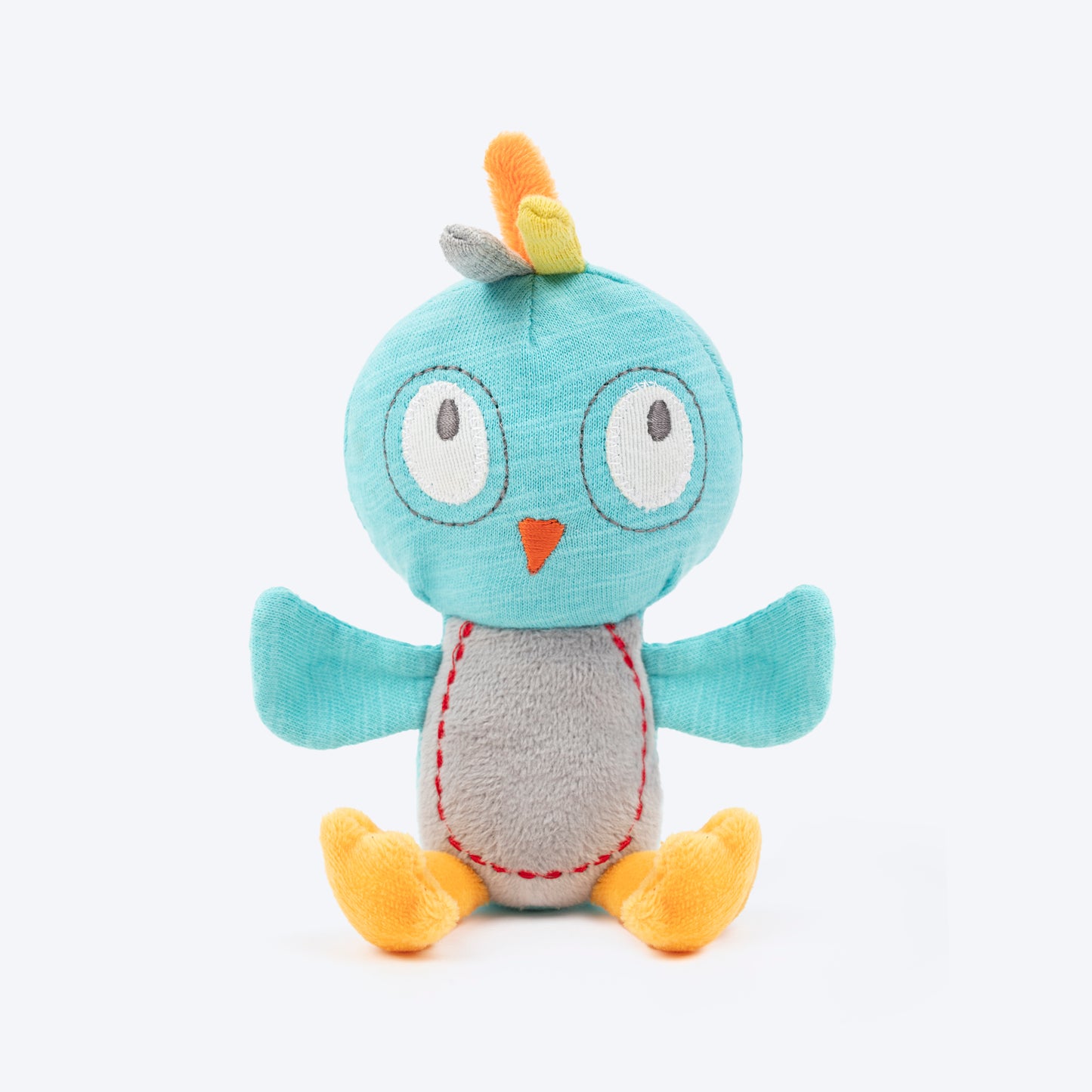 HUFT Blooey Birdy Squeaky Plush Toy for Puppies & Small Dogs - Multicolor_01