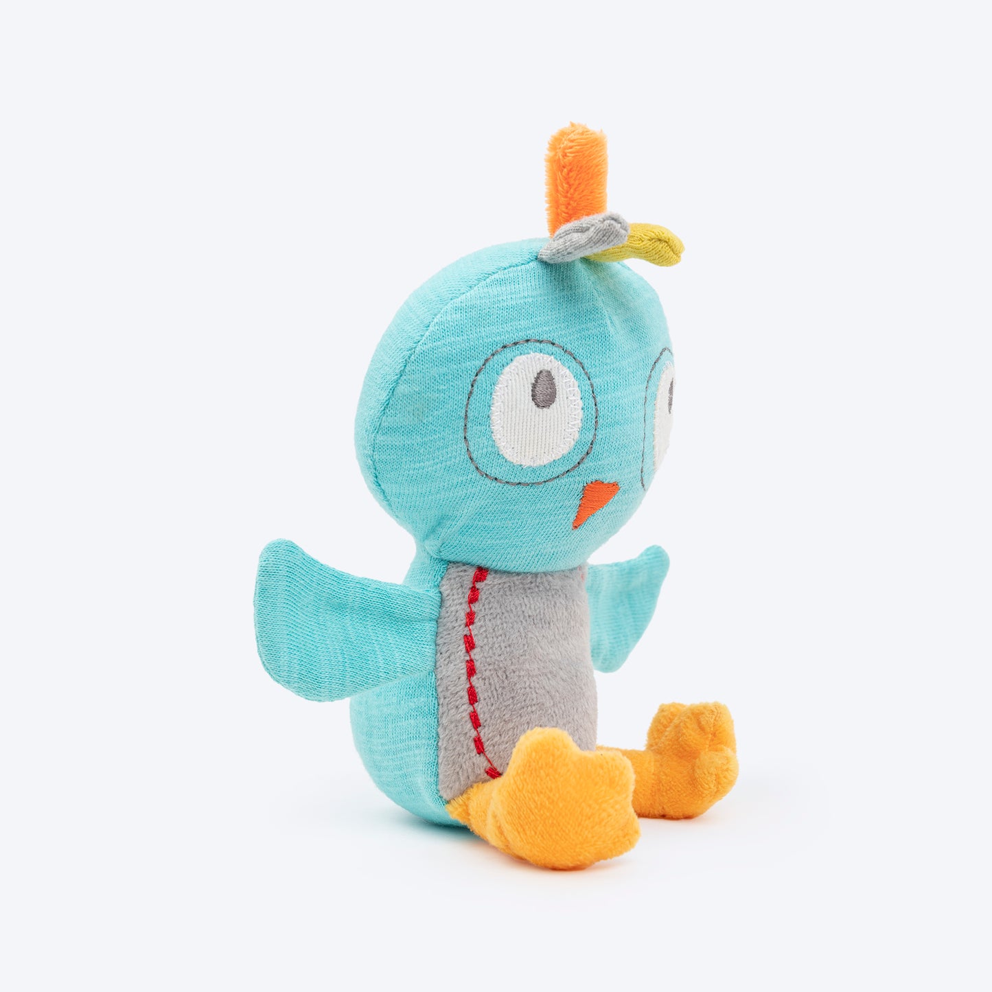 HUFT Blooey Birdy Squeaky Plush Toy for Puppies & Small Dogs - Multicolor_02
