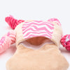 HUFT Bunny Buddy Squeaky Plush Puppy Toy - Beige & Pink_04