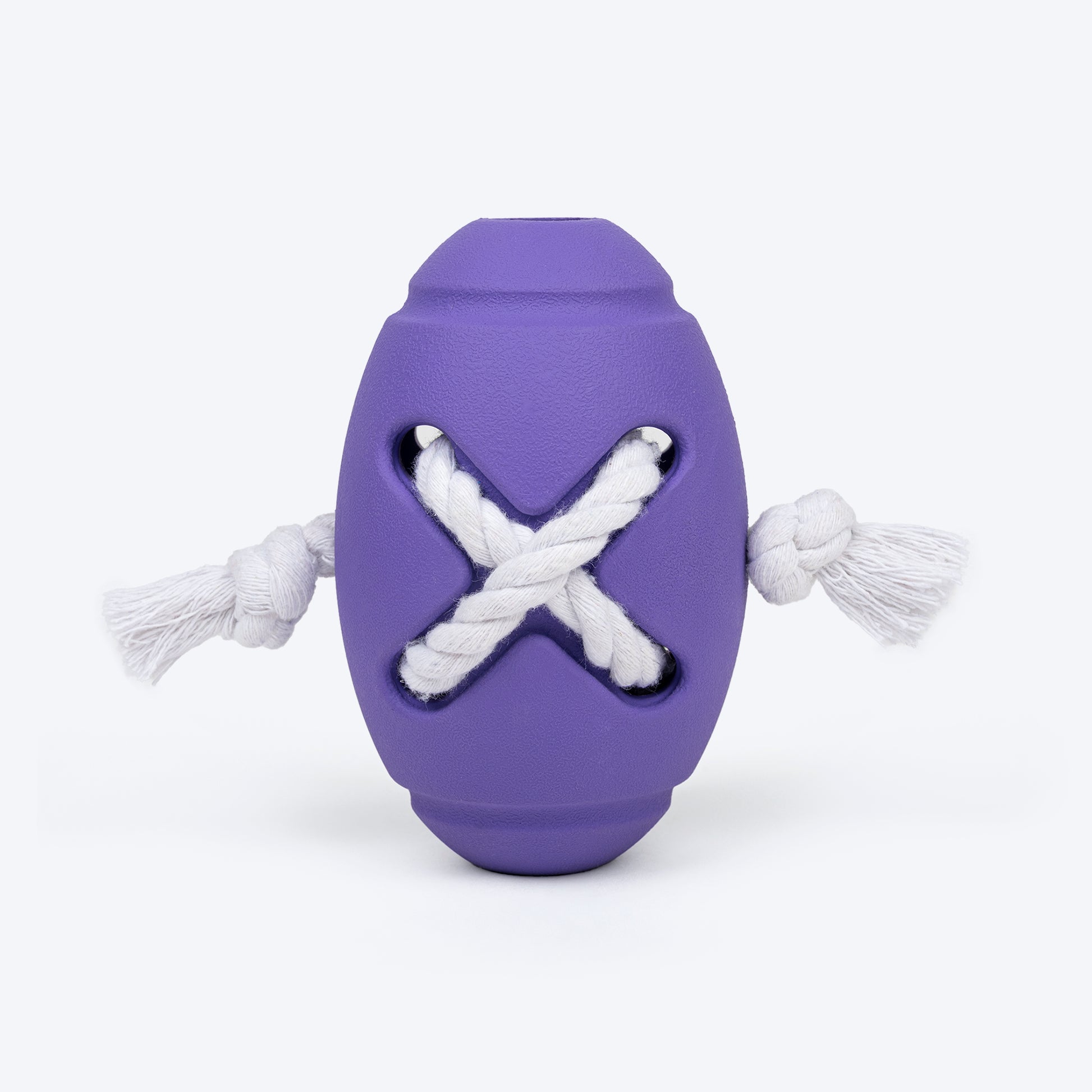 HUFT Chewtastic Cross-N-Chew Toy For Dog - Purple - Heads Up For Tails